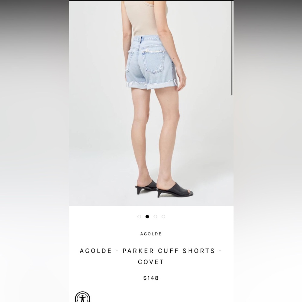 Agolde Parker Long with cuff in color covet